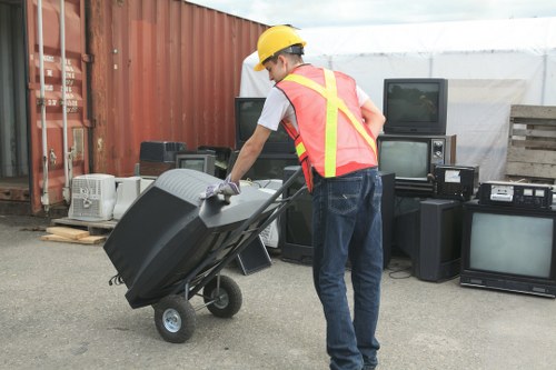 Eco-friendly disposal of office items